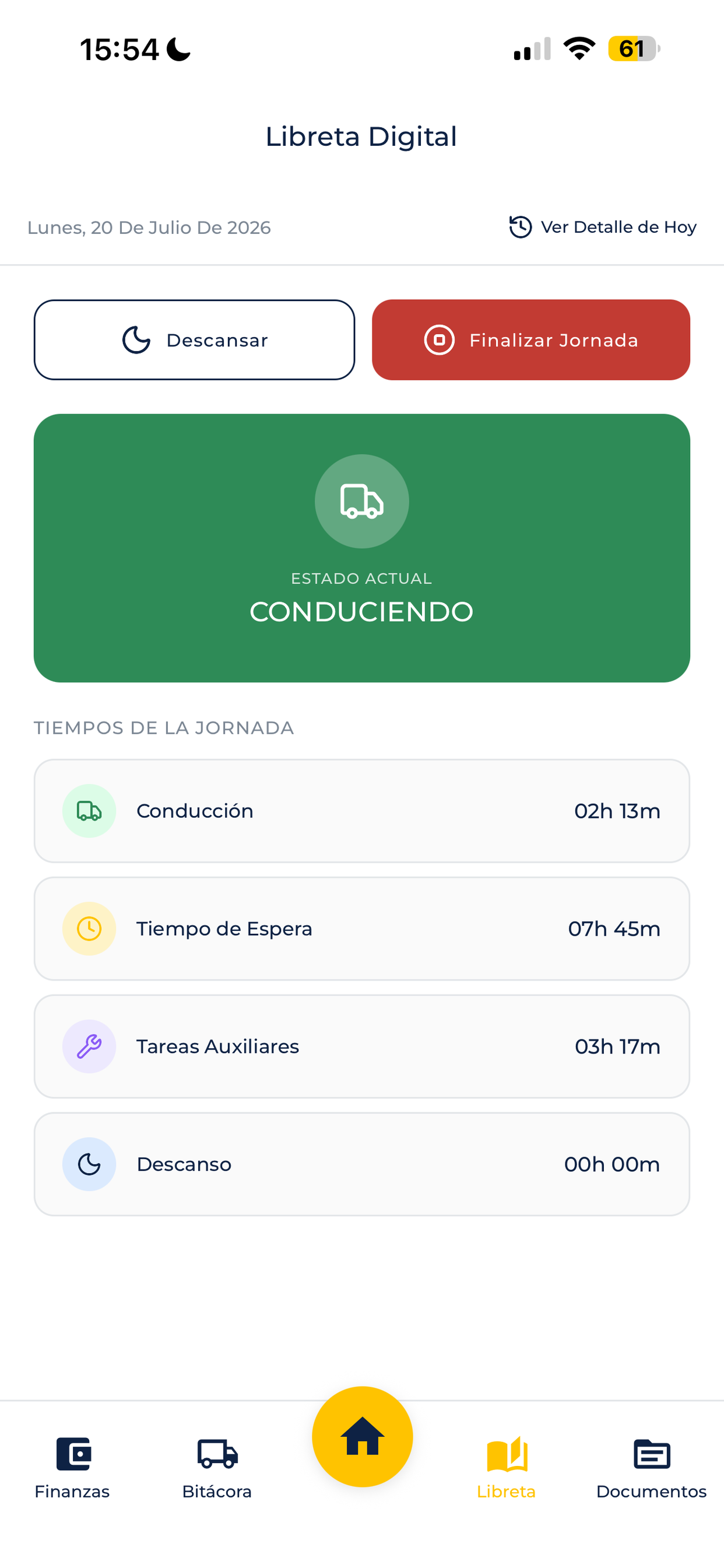 App Móvil Libreta Art 25 bis